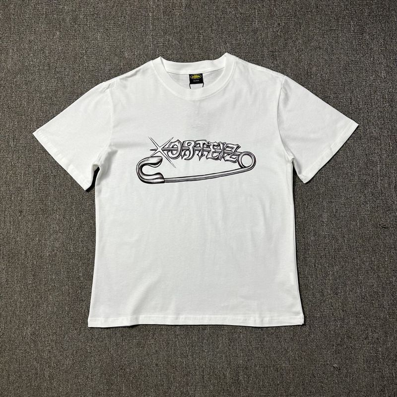 240g corteiz マンハッタン島シリーズ Tシャツ 半袖 レターロゴプリント 男女兼用 ダブルヤーン ファッション 半袖 トレンド|undefined