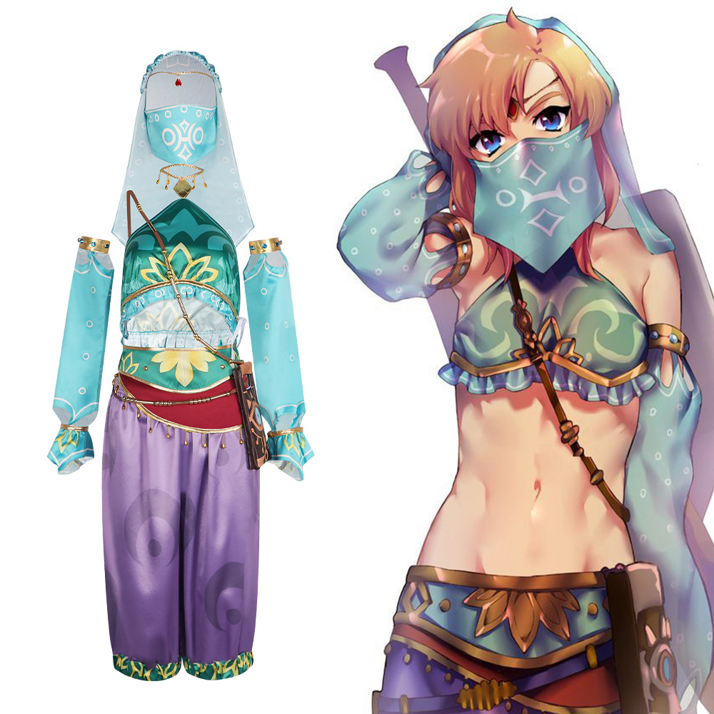 塞爾達公主cos服塞爾達傳說王國之淚林克女款動漫遊戲同款cosplay