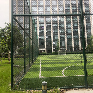 Basketball Court Fence, Stadium Wire Mesh Fence, Football Field Guard Fence, Plastic-Coated Chain Link Fence, Isolation and Protection Net