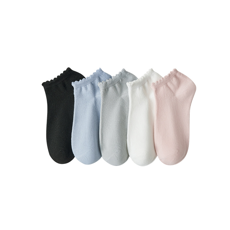 Cuatro estaciones Calcetines Bajos de corte bajo Calcetines de barco de mujer al por mayor