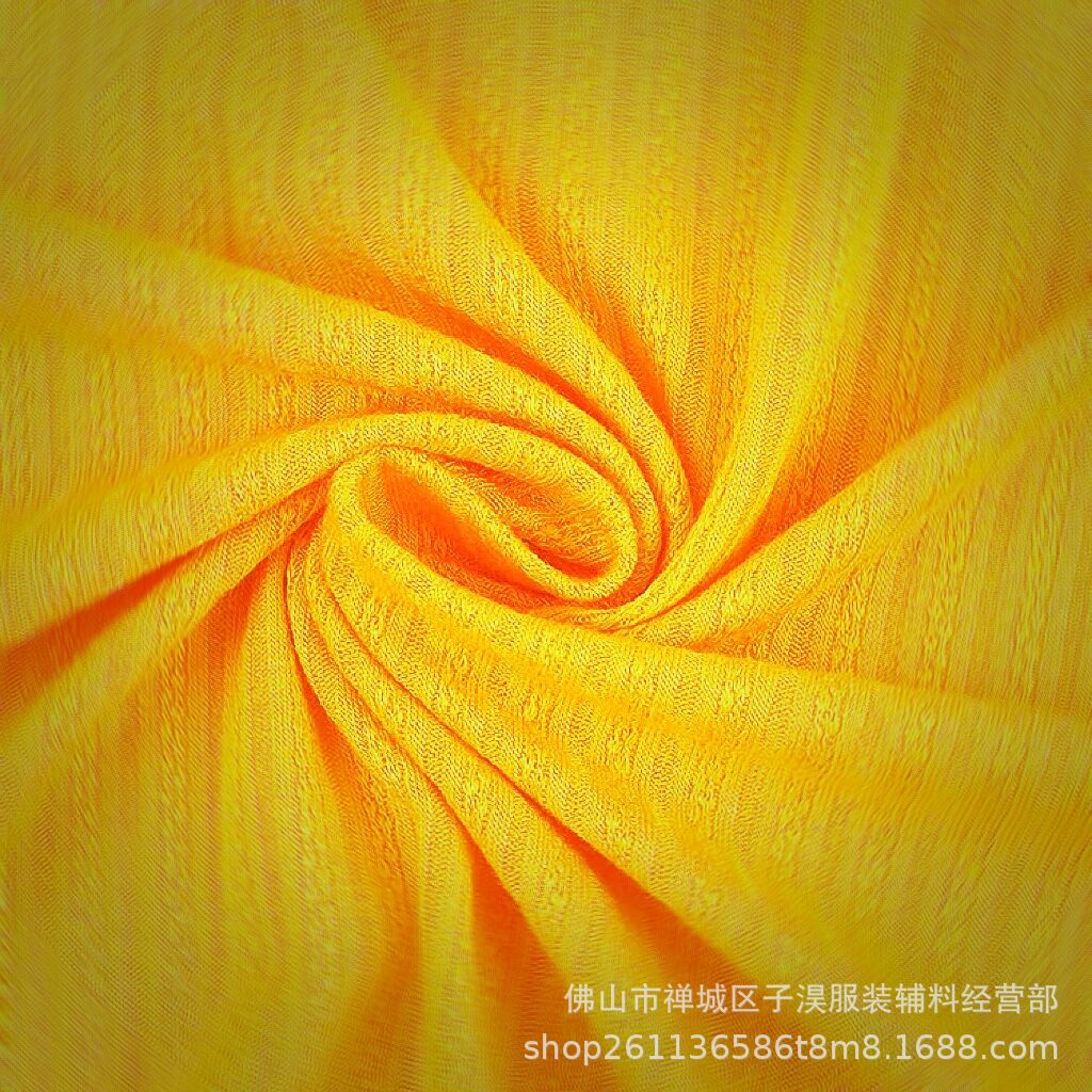 厂家直供40S支丝光棉 春夏秋女T恤 人棉 提花 时尚高端针织面料