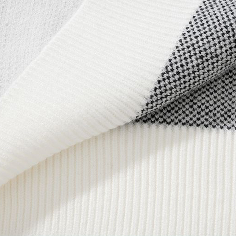 Pullover für Damen im temperamentvollen Pendlerstil, neuer Stil im Herbst-Winter 2024, lockerer und vielseitiger Rundhalsstrick_voghion.com