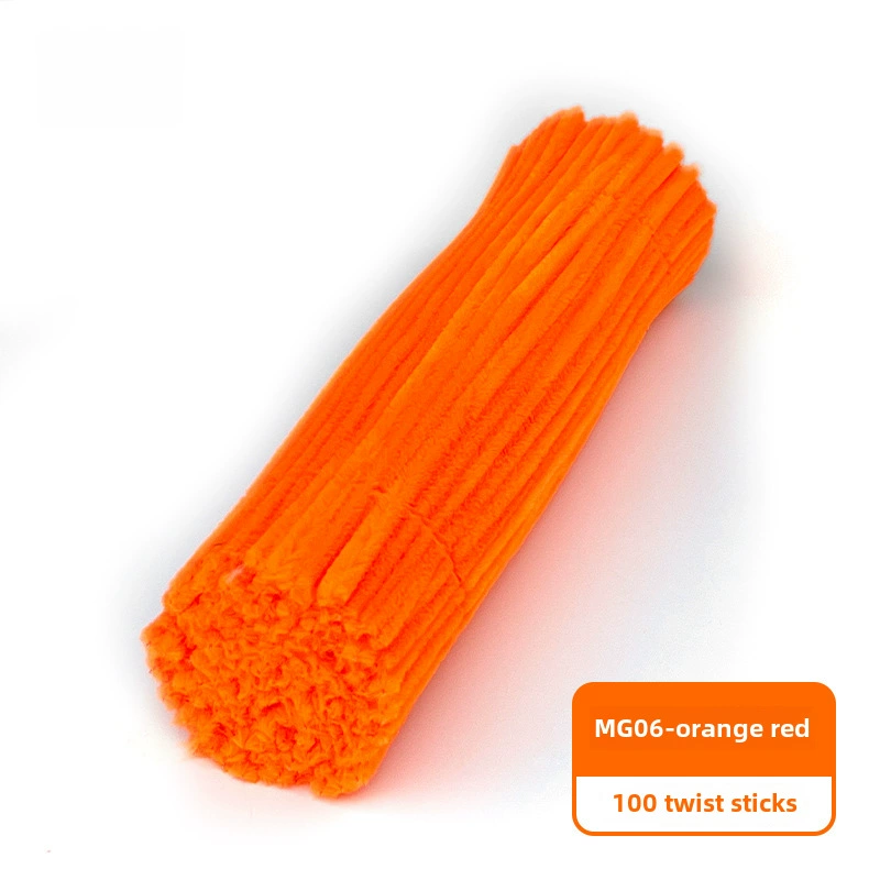 Encrypted twist rods (MaoGun) DIY craft pipe cleaners, ultra‑dense, multi‑color sets (about 100 pcs)
