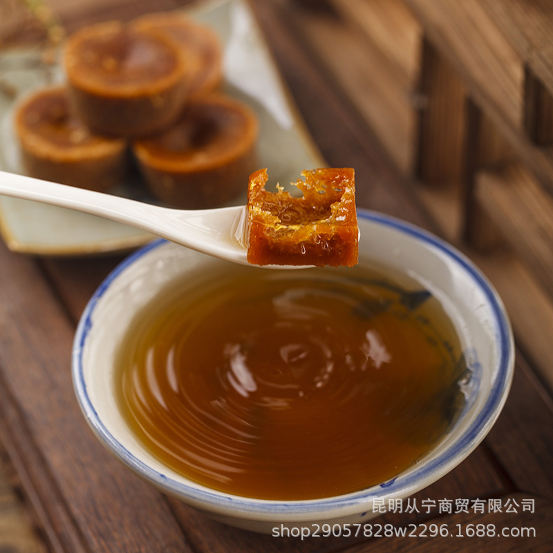 Yunnan Brown Sugar Cube Traditional Handcrafted Cane Sugar Individually Wrapped 500g specifications