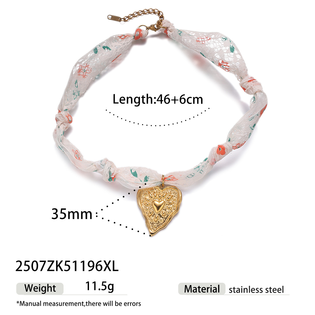 Taina Europa y América collar de acero inoxidable lujo ligero de lujo de alta calidad moda amor textura bufandas colgante collar cadena clavícula image 6