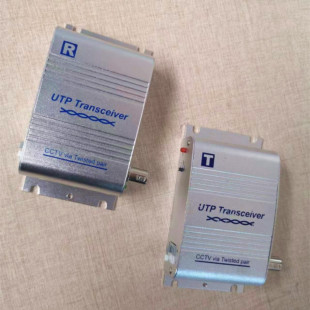 1500 m single-channel active twisted pair video transmitter analog signal transmitter + receiver pair price