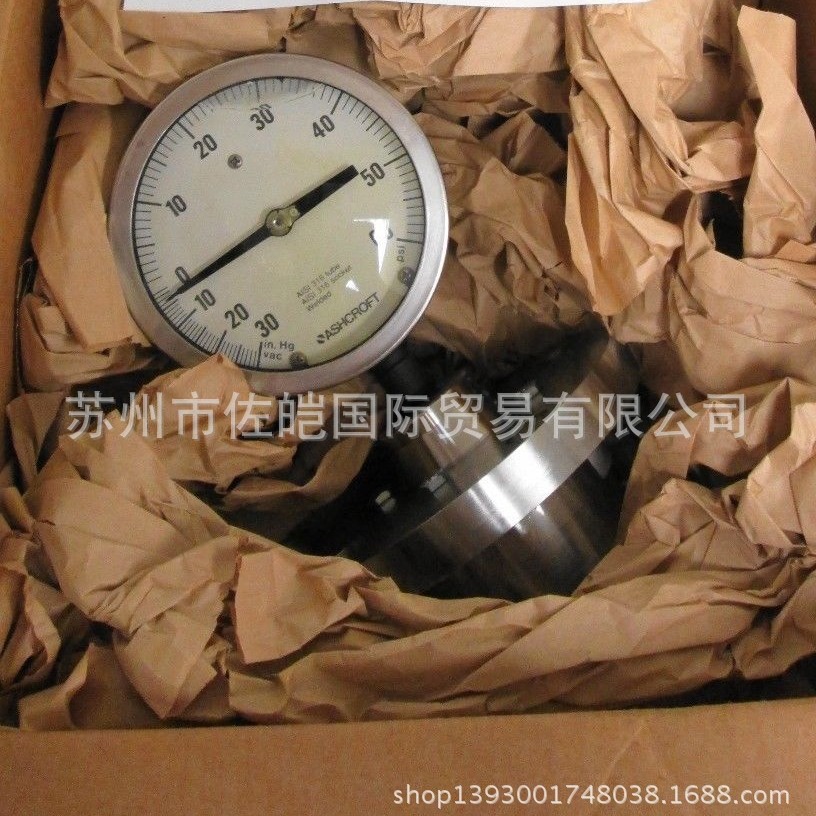 原装ASHCROFT雅斯科品牌20-103HH-04型号全焊接型隔膜压力表