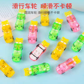 男孩玩具弹射飞车赛车惯性跳跃弹射小警车塑料车跨境儿童玩具礼品