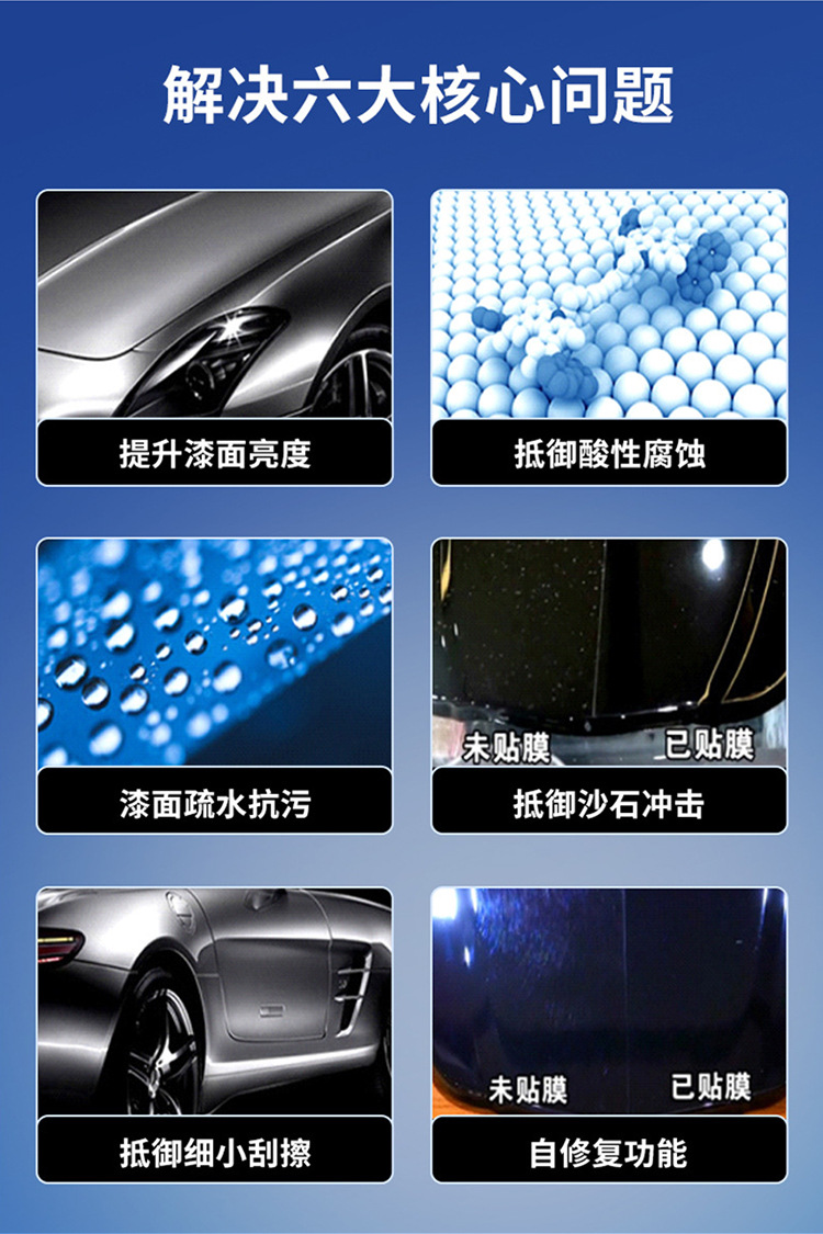 Toyota Corolla Special Transparent Film Tpu Invisible Car Film Full Car Protective Film No Cutting Invisible Paint