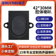 4028小音箱帶耳全頻揚聲器8Ω2W筆記本電子書擴音腔體喇叭立體聲