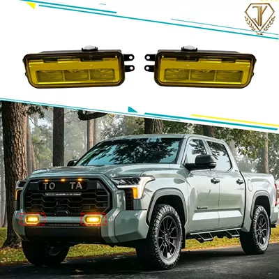 2022+ Tundra Low-End Fog Lights (Yellow Light)