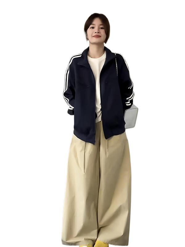 小众设计卫衣外套女春秋季2025新款秋季宽松运动韩系外套棒球服|undefined