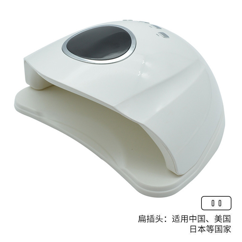 Lámpara de manicura transfronteriza de alta potencia de 180W, luz de fototerapia de manicura de inducción inteligente, lámpara UV de horneado especial para manicura