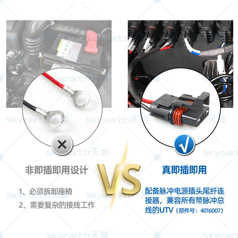 Kit de arnés de cableado de interruptor de luz de trabajo de barra de luz LED con enchufe de pulso Plug-and-play 14AWG 16AWG