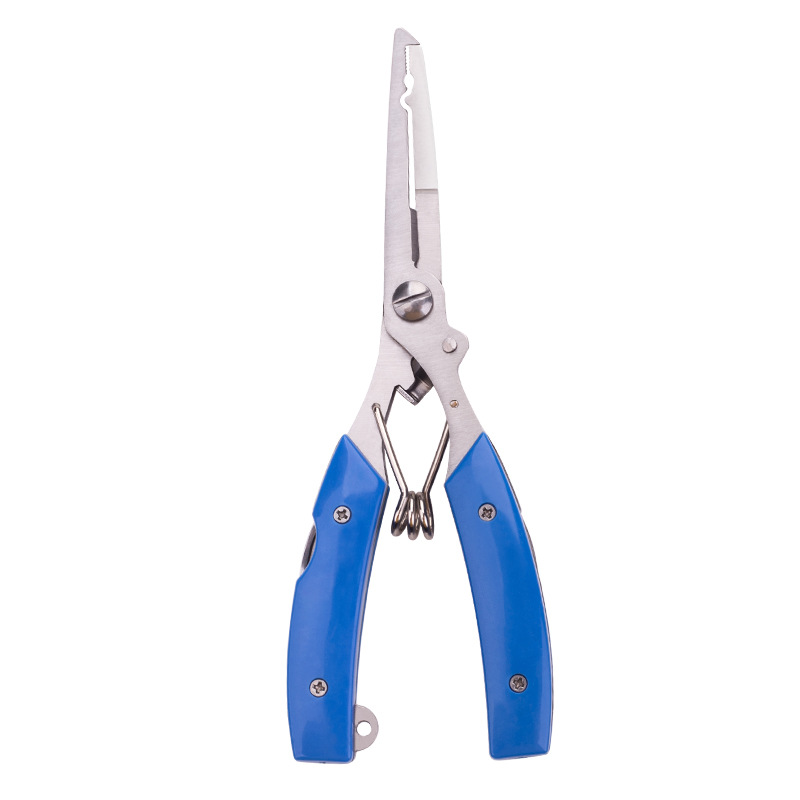 環盛路亜鉗子ステンレス曲げ口制御魚鉗子釣りフック鉗子強力道路亜せん断漁具釣り部品