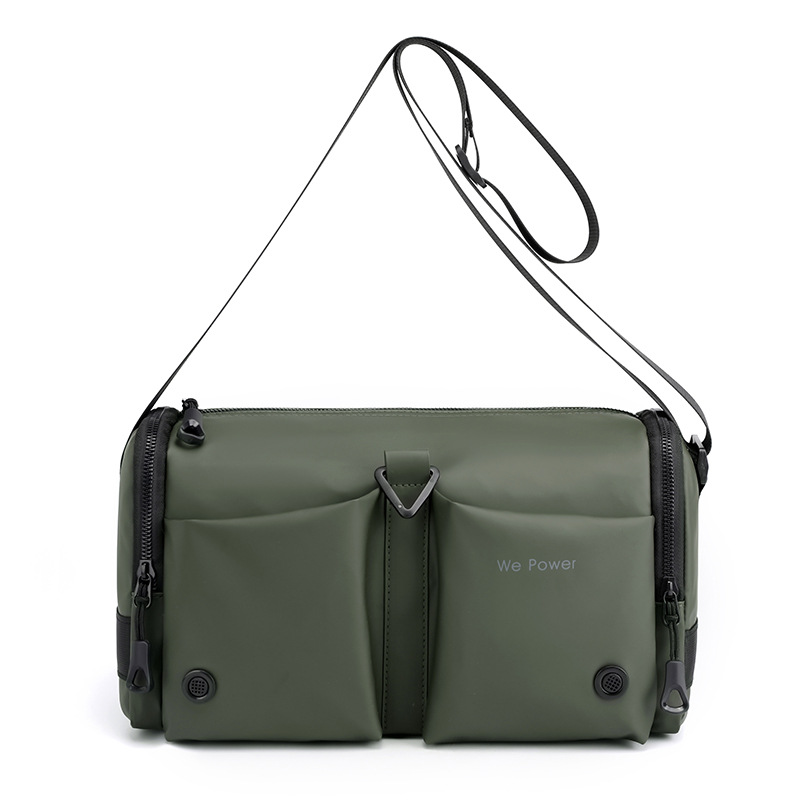 Wepower nueva marca de moda hombro bolsa de mensajero de los hombres casual espalda hombro bolsa de montar funcional bolsa de mensajero