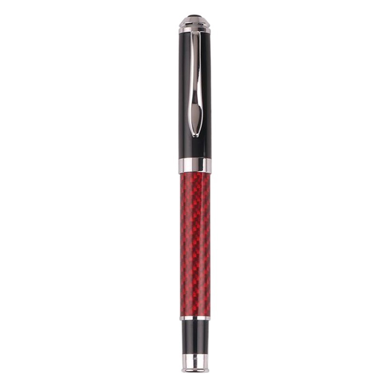 Factory in stock Wholesale Carbon Fiber Metal Gel Pen Ball Pen Business Advertising Gift Sign Pen Printed LOGO