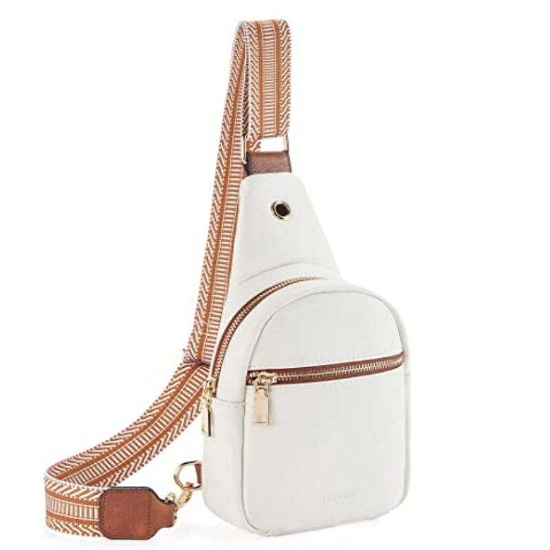 in stock Amazon New Outdoor Portable Women's small size Shoulder Bag Leather Crossbody Bag Waist Bag Women PU Chest Bag