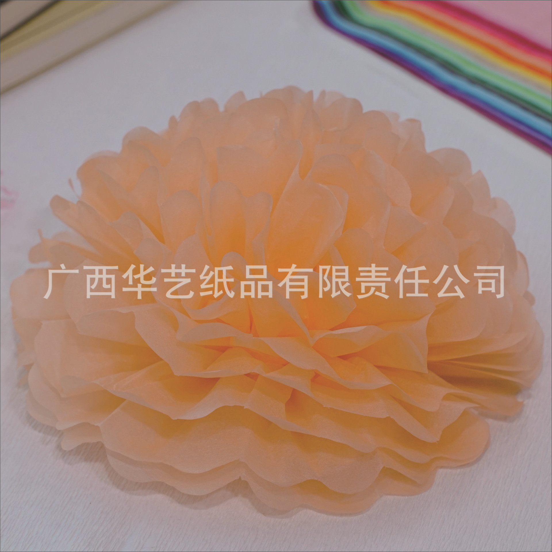 Bola de Flores de Papel Decorativo para Boda y Fiesta de Cumpleaños