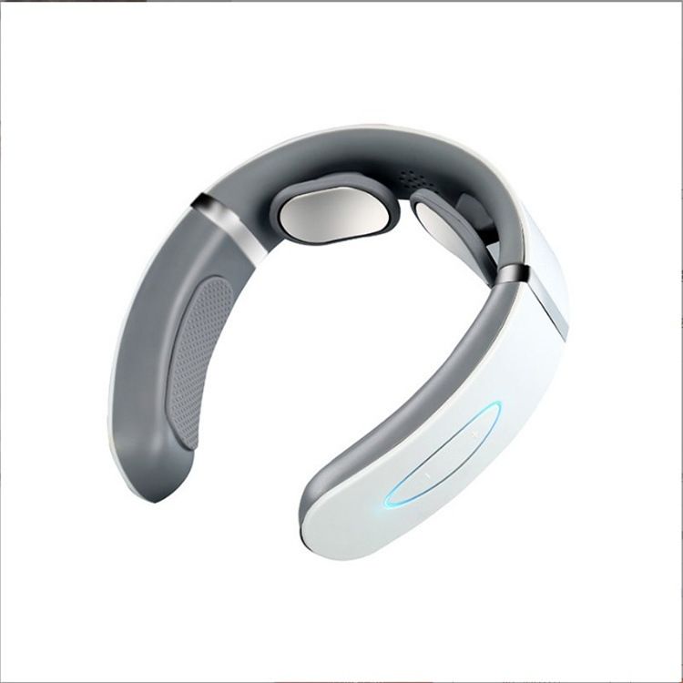 スマート音声加熱頚椎マッサージ器家庭用肩首ケア頚部マッサージ器磁気治療パルス首ケア器|undefined