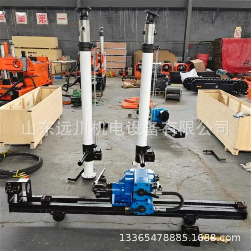 ZQJC420气动架柱式钻机防爆1100双立柱凿岩机