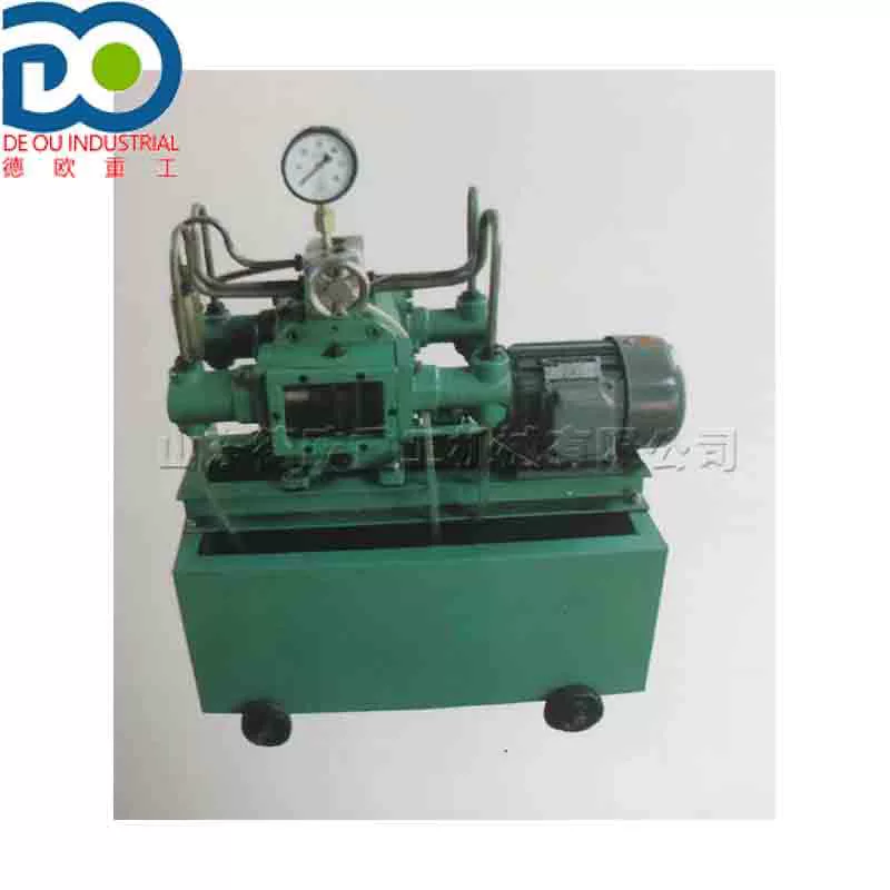 Совершенно новый электрический насос для испытания на давление, насос для испытания на давление в трубопроводе с большим расходом, автоматический насос для испытания на давление воды в колонне высокого давления