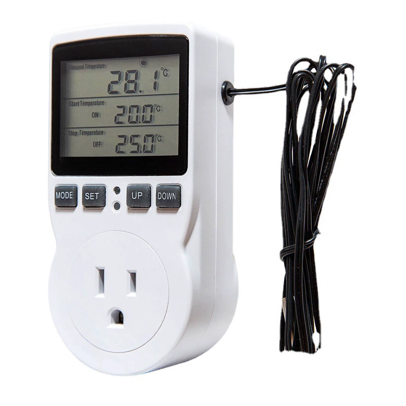 Большой экран США датчик контроля температуры гнездо переключатель температуры переключатель обратного отсчета гнездо регулятор температуры