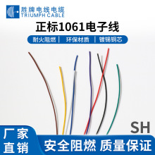 領勝 UL1061單芯鍍錫銅線芯PVC絕緣電子線 耐彎折耐濕熱 醫用導線