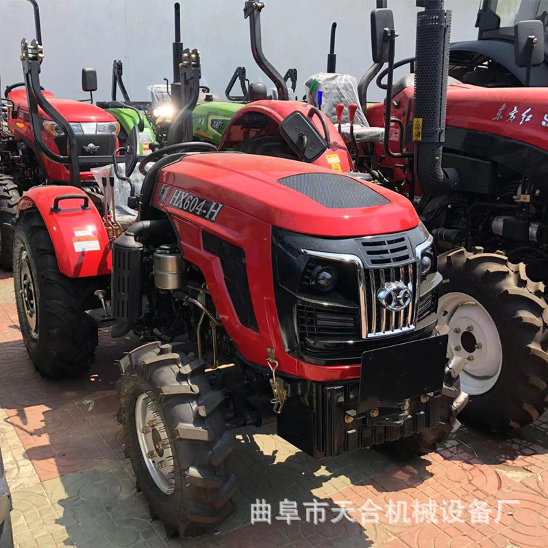 华夏604H果园大棚王拖拉机价格图片低矮型拖拉机图片 全液压转向