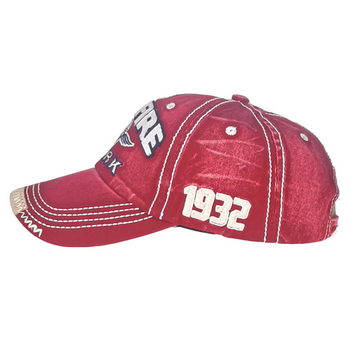 Cross-border SPARK letter wash cotton baseball cap unisex letter embroidery duckbill hat sunshade sun protection hat