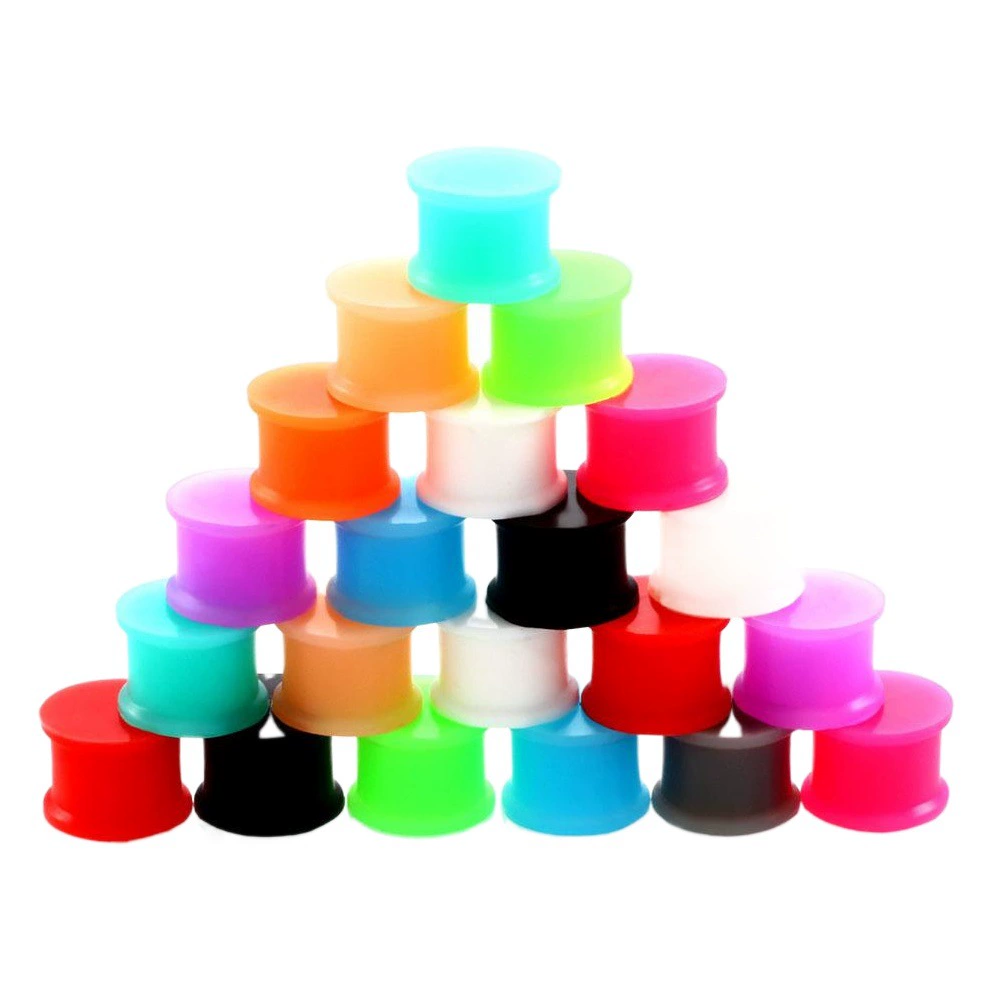 Силиконовые Твердые расширители ушей Европейские и американские производители модных украшений на складе прямые трансграничные горячие продажи