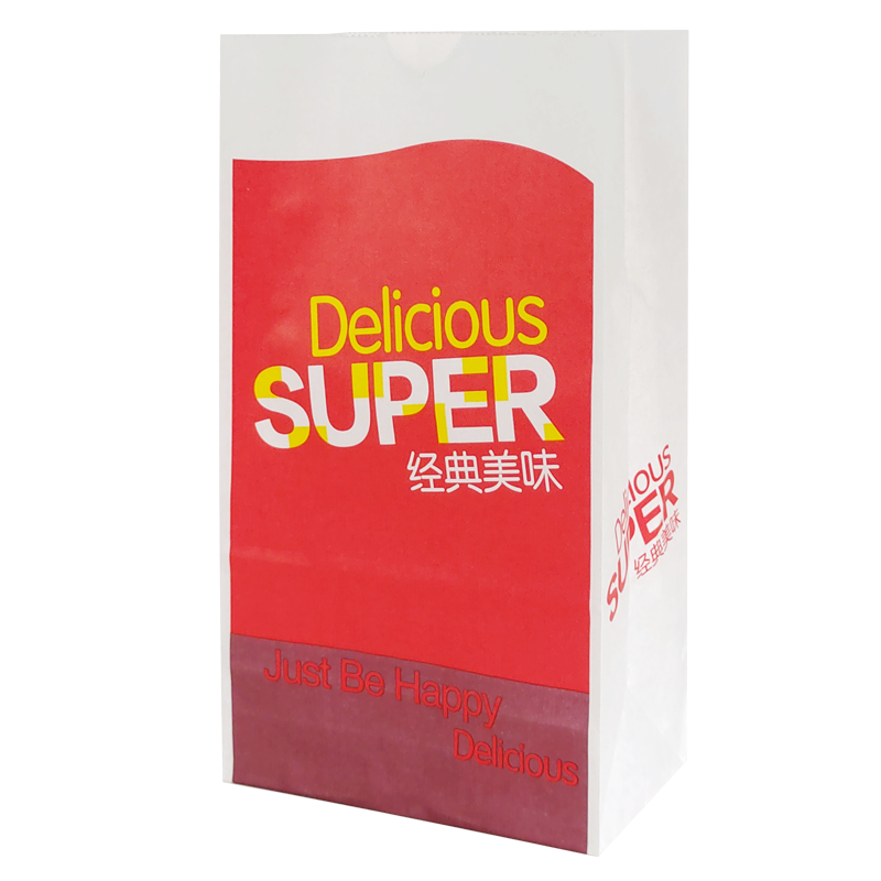 Bolsa de papel a prueba de aceite, pollo frito, bolsa de pollo, bolsa de pollo, hamburguesa desechable, patatas fritas, pollo y arroz, embalaje de alimentos para llevar