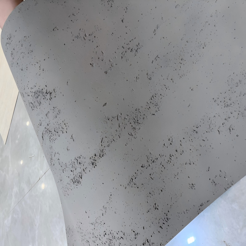 Piedras romanas blandas Piedra blanda Decoración de puerta de piedra flexible Porcelana blanda Decoración de pared exterior Piedra cultural Fondo de piedra estrella y luna