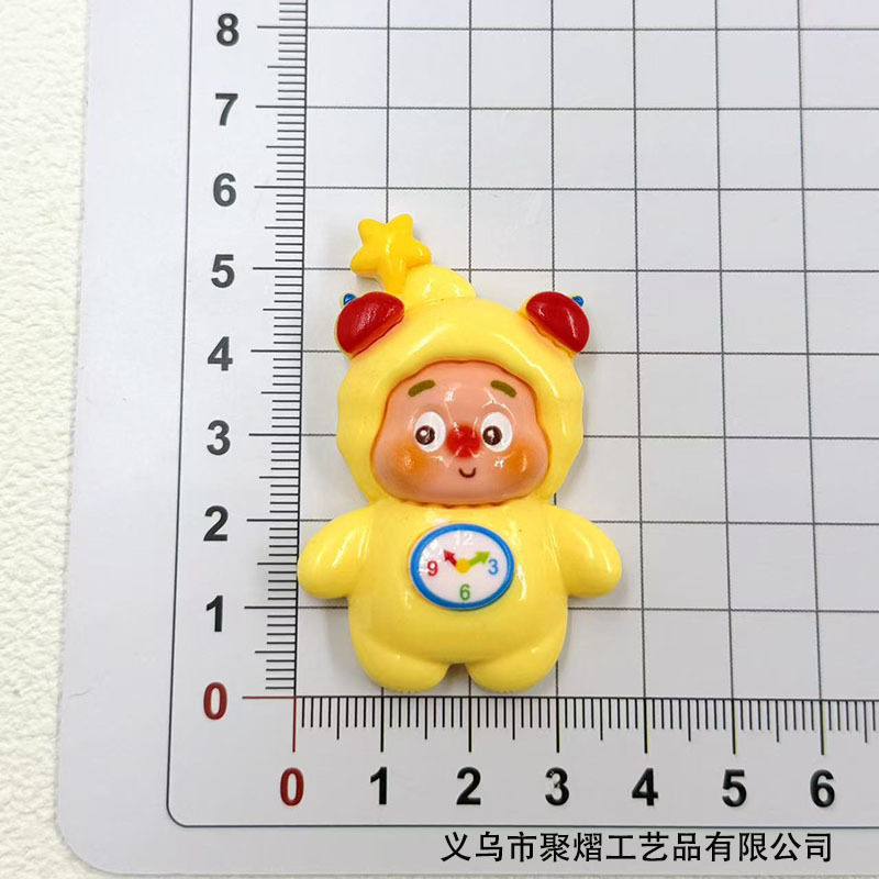 可爱星星人卡通diy树脂配件手工奶油胶发夹钥匙扣手机壳饰品材料|undefined