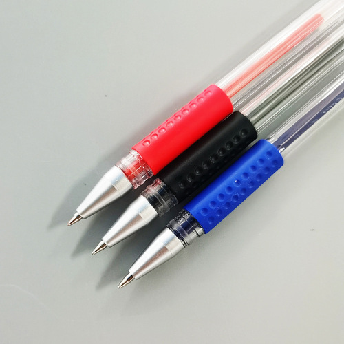 Gel pen full needle tube black 0.5mm inerasable carbon pen student office red and blue water-based pen