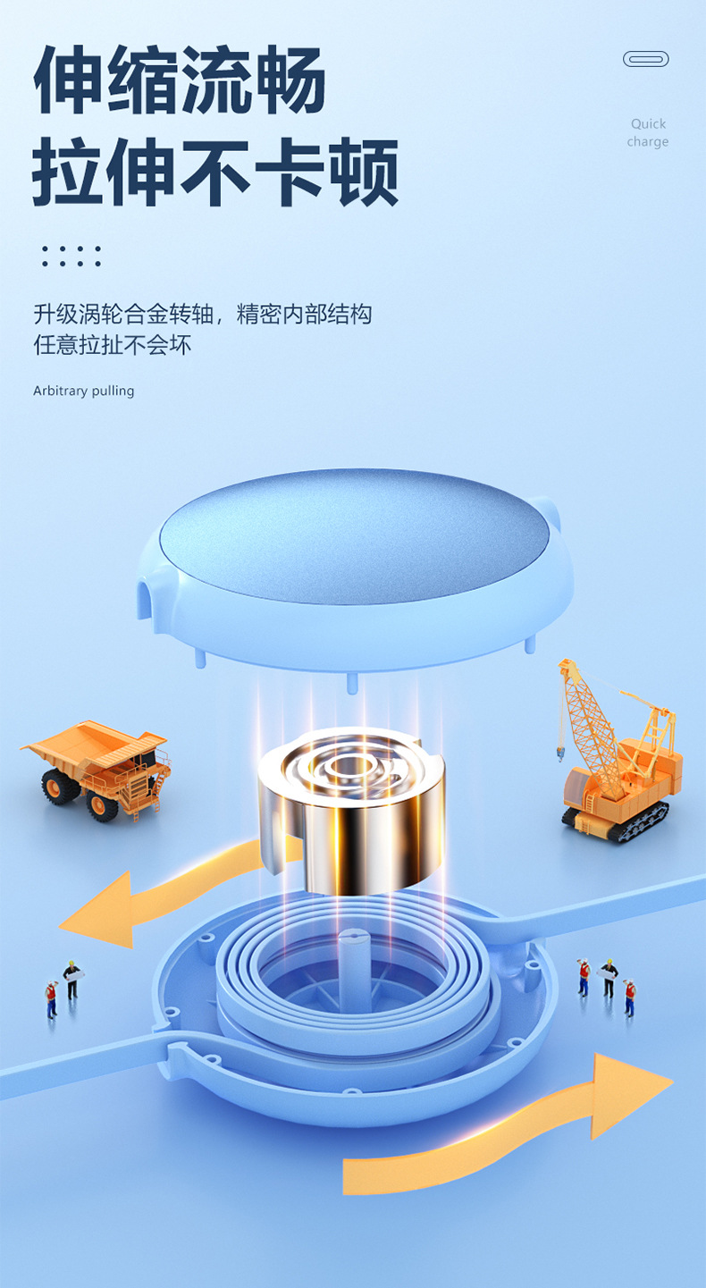 HW branded gift data cable 3-in-1 fast charging, customized fast charging data cable suitable for IP and Android devices