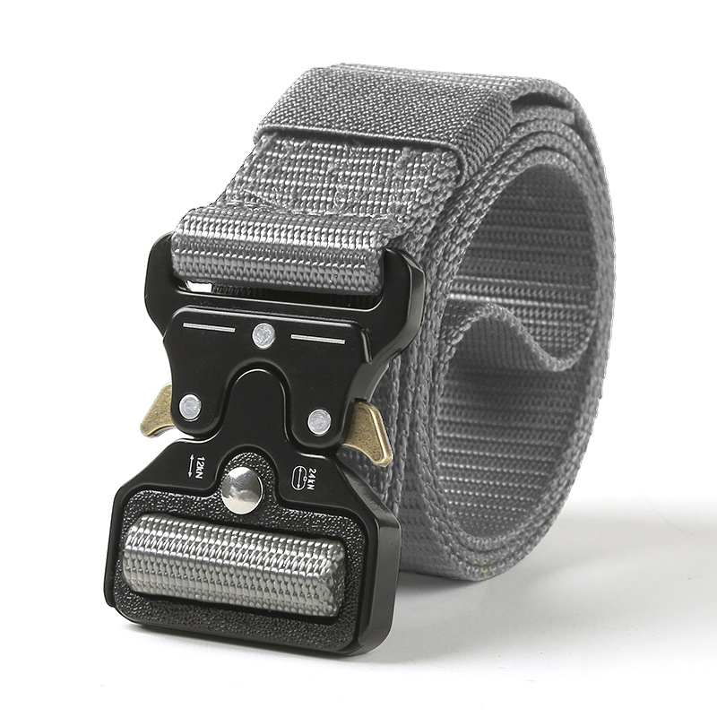 Cobra cinturón de nylon funcional cinturón táctico de los hombres trajes de moda lienzo Fuerzas Especiales cinturón al aire libre