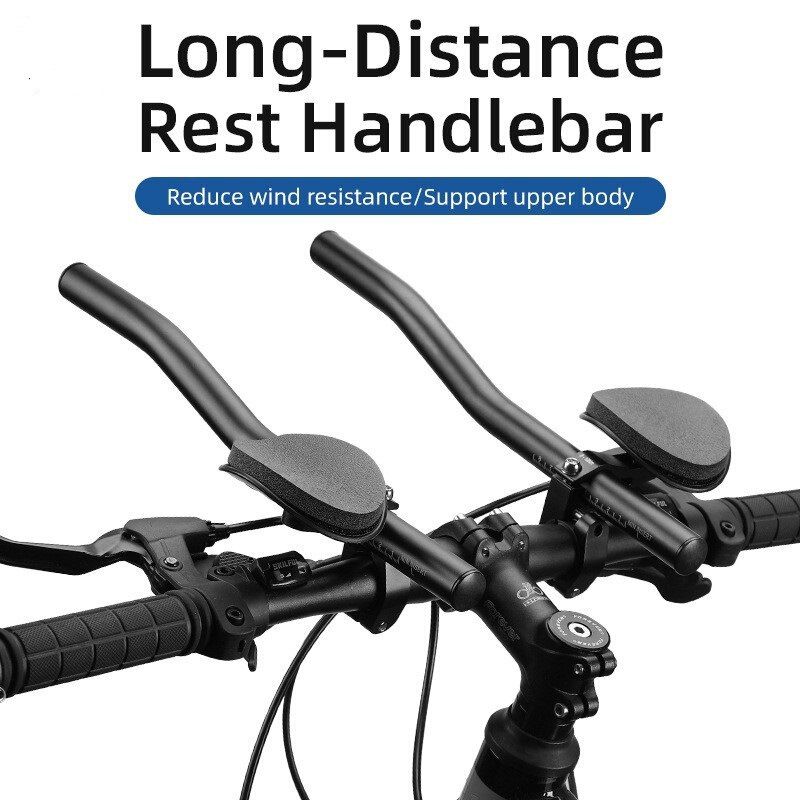 Bicycle Aluminum Alloy Rest Hands Long-distance Bike Hands Road Bike Rest Hands Mountain Bike Ride Split TT Hands
