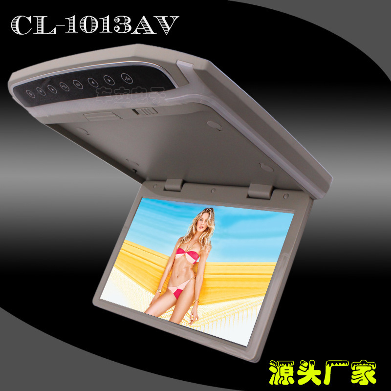 车载显示屏17寸后排MPV显示器12寸吸顶显示屏10.1寸商务车后排娱