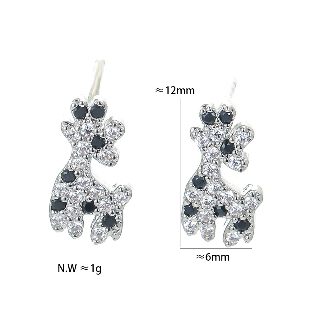 Geometric Pattern Unisex Gender Metal Plating Geometric Zircon