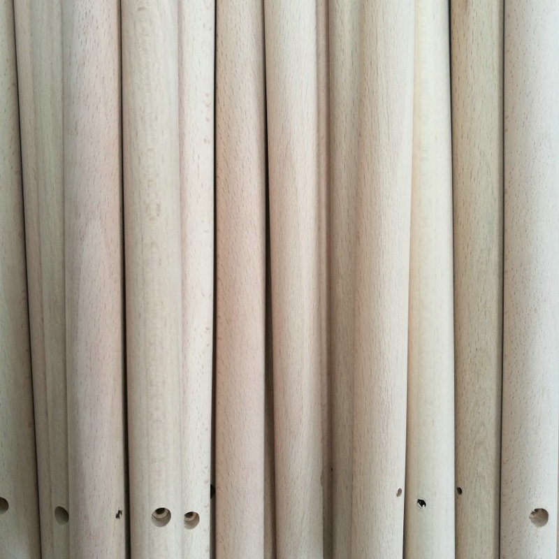 青岛工厂木棒圆木棒19MM榉木实木圆棒木棍帐篷杆木制工艺品瑜伽棍