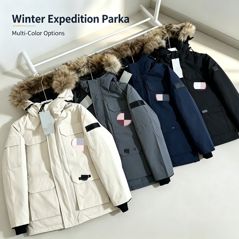 Canada's 2008 Expedition down jacket, unisex, thickened and warm parka coat