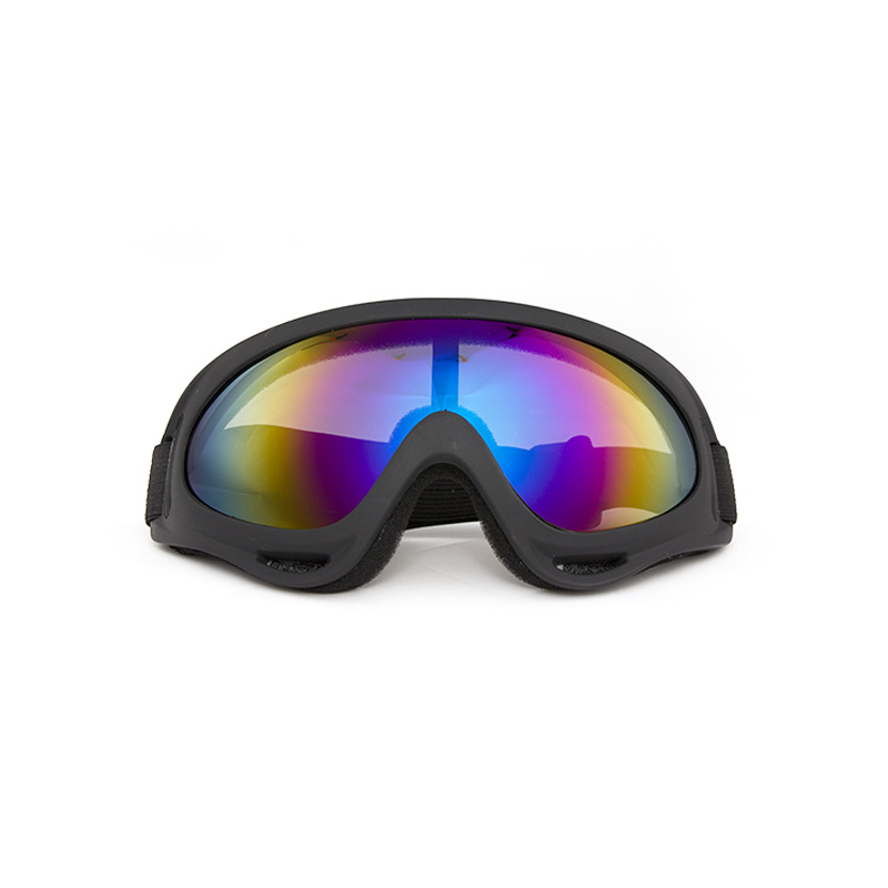 X400 Gogle do jazdy na świeżym powietrzu Motocykl Sportowe szyby przednie Wiatr i piasek Wentylator taktyczny Sprzęt taktyczny Okulary narciarskie_voghion.com