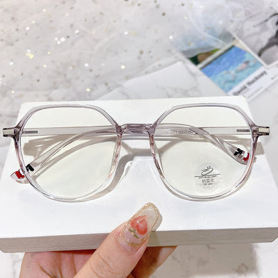 M3501 Korean Edition Trend face without makeup Street beat girl student Plano lenses Excessive Can be equipped with Myopia Blue light