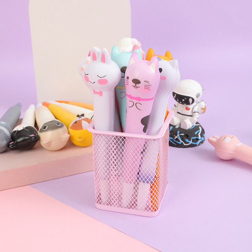 Vent pen slow rebound decompression pen soft student pinch pen cute super cute gel pen creative decompression pen
