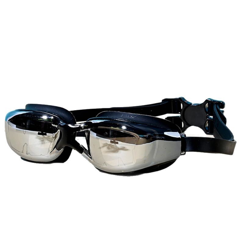 Gafas de Natación Electropunteadas para Adultos de PC, Impermeable y Antivaho, para Natación