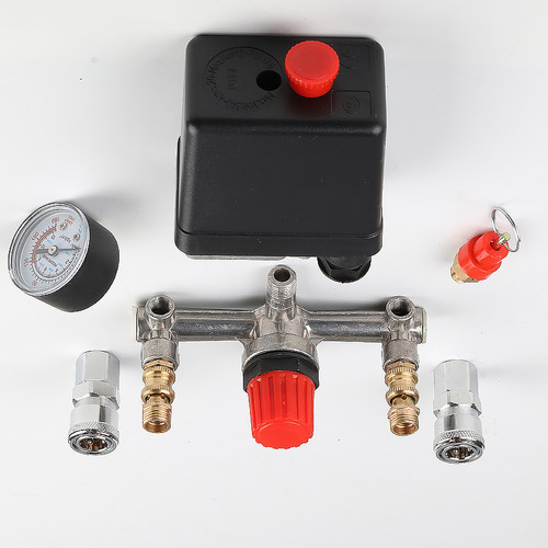 Bama bracket assembly safety valve for upper air pump pressure switch controller, air compressor accessory, and pressure regulator