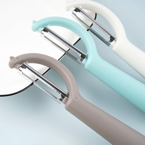 Peeling knife, kitchen household portable stainless steel multifunctional potato peeling fruit knife, peeling knife, melon planer