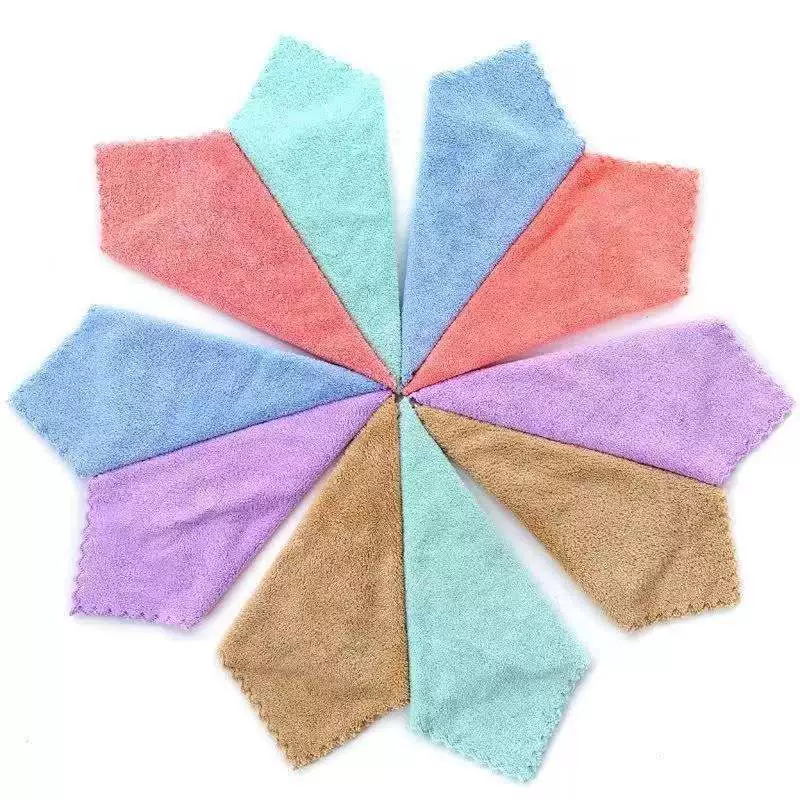 Coral scarf for kindergarten for face washing, children's quick dry towel, water absorbent, Birthday gift