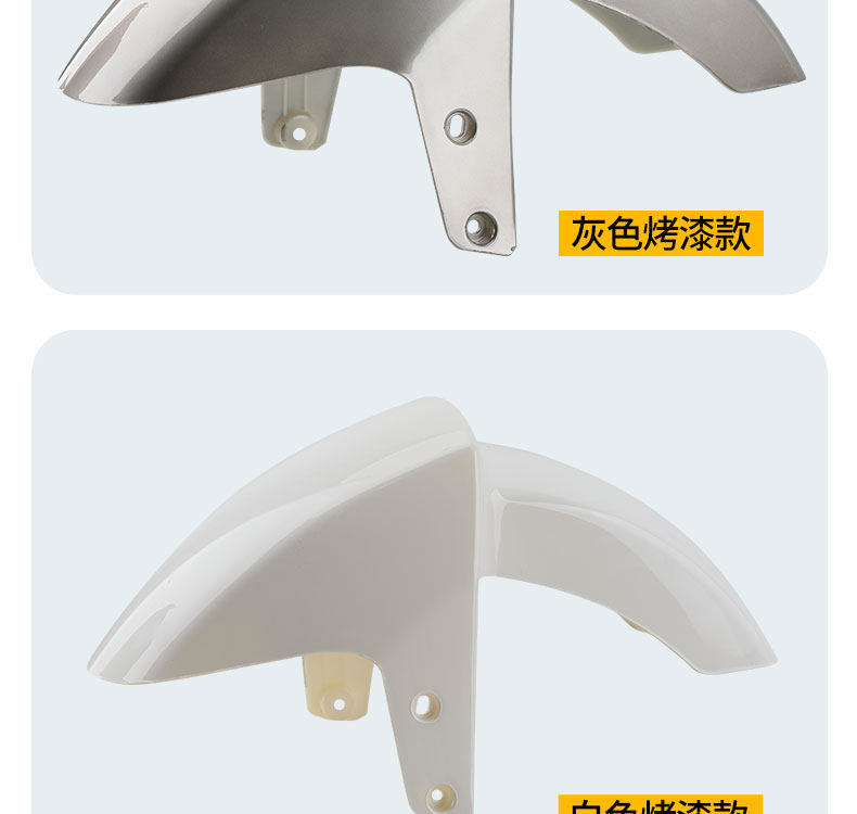 Suitable for No.9 Electric Vehicle N Series Shell Mudguards N70/E80/E125/E200P Electric Vehicle Front Mudguards